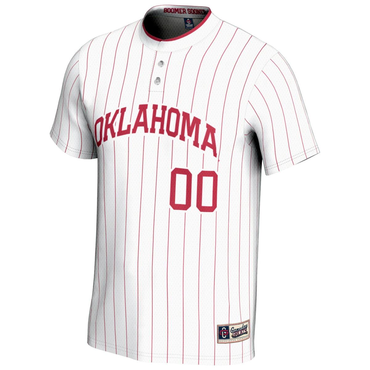 Oklahoma Sooners NIL Pick-A-Player Lightweight Softball Jersey - White
