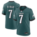 Philadelphia Eagles Kelee Ringo Midnight Green Team Game Football Jersey