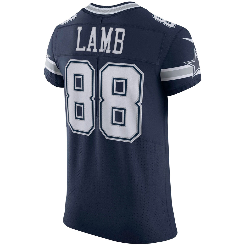 Dallas Cowboys CeeDee Lamb Navy Vapor Elite Football Jersey