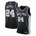 San Antonio Spurs Icon Edition Swingman Jersey - Black - Devin Vassell