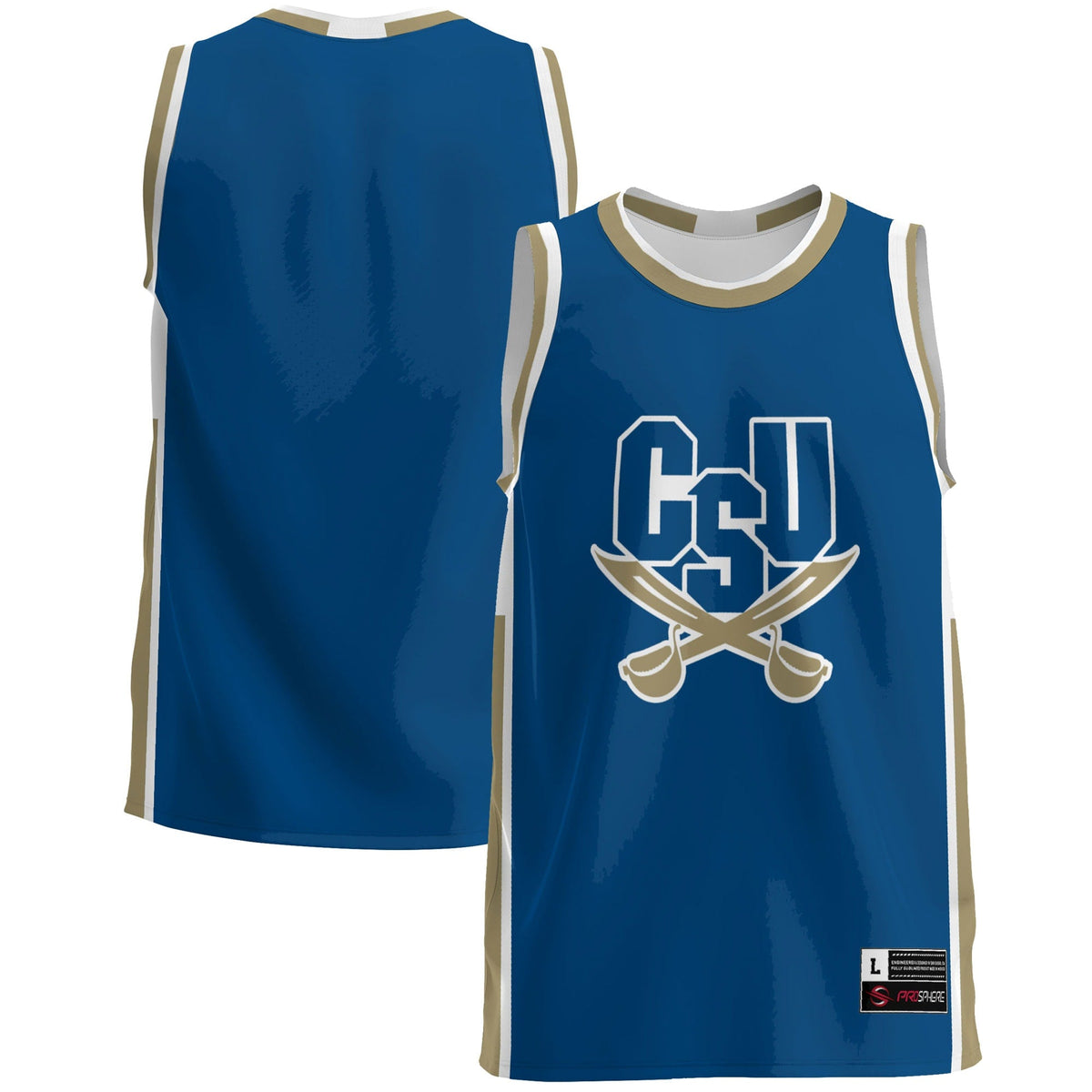 Charleston Southern Buccaneers Lightweight Basketball Jersey - Blue