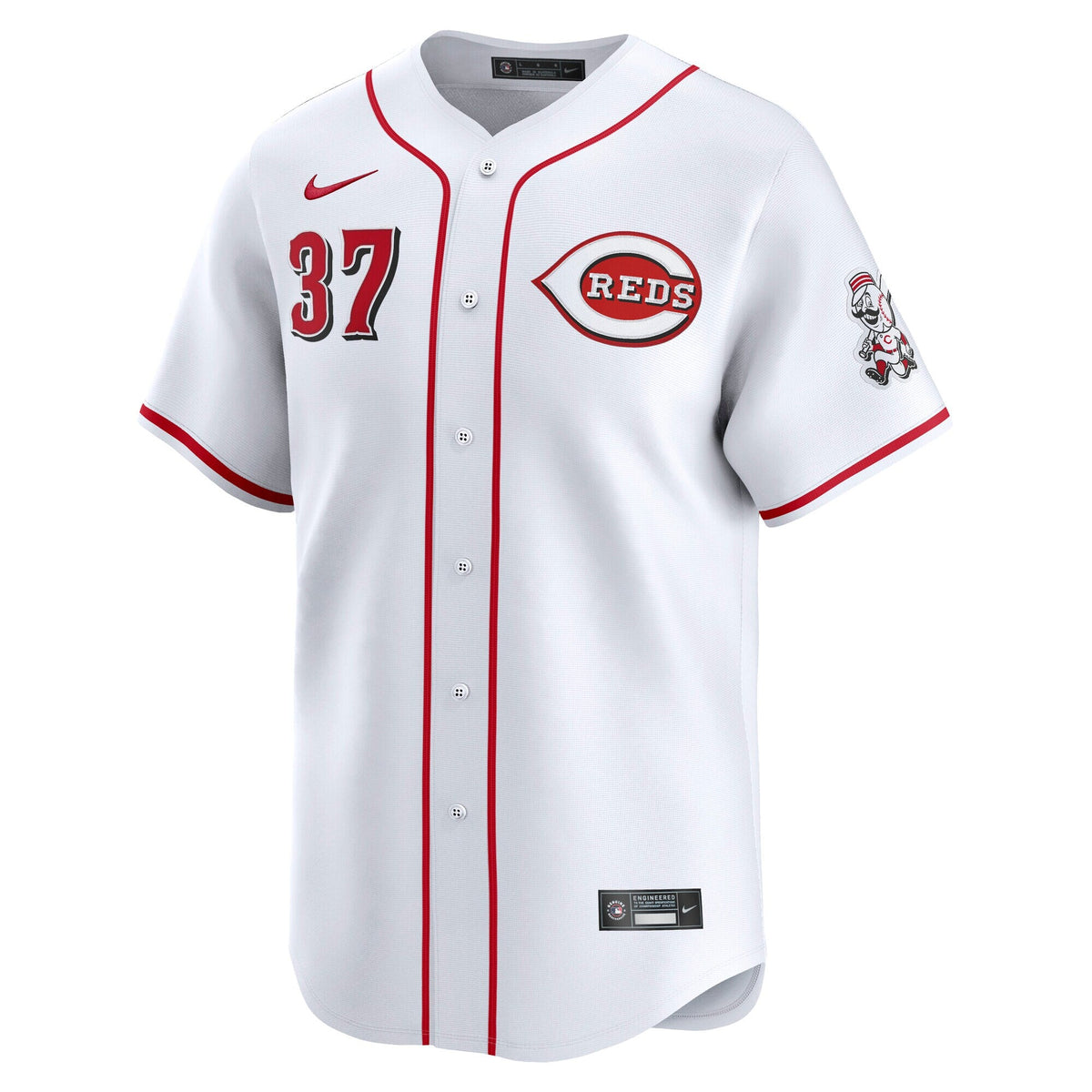Cincinnati Reds Tyler Stephenson White Home Limited Player Baseball Jersey