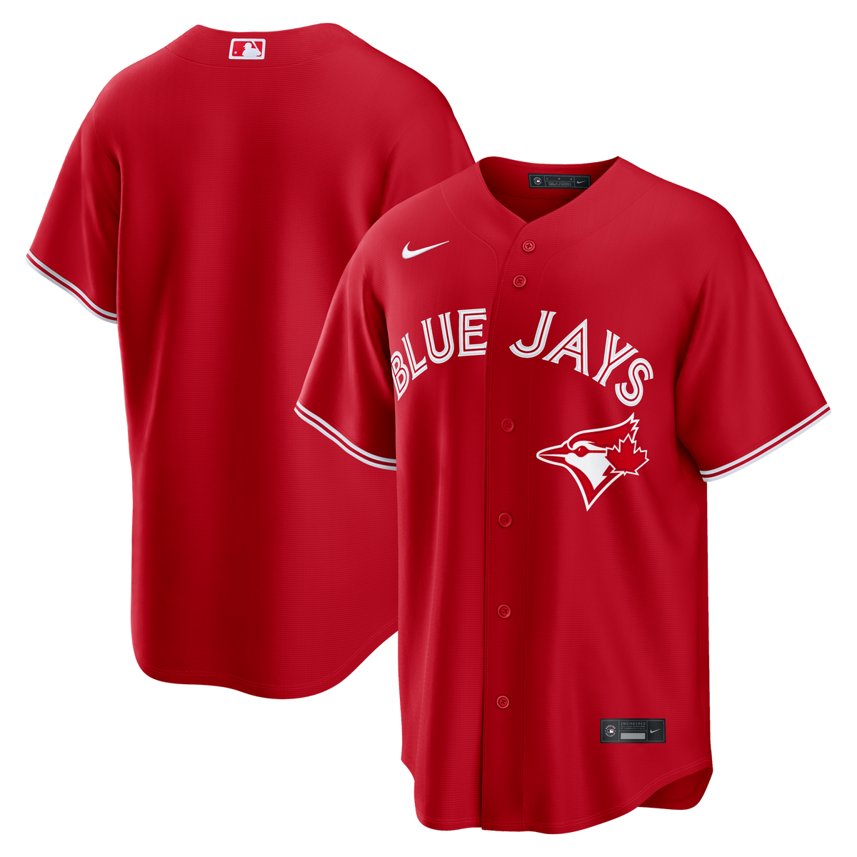 Toronto Blue Jays Red Canada Day Replica Baseball Jersey