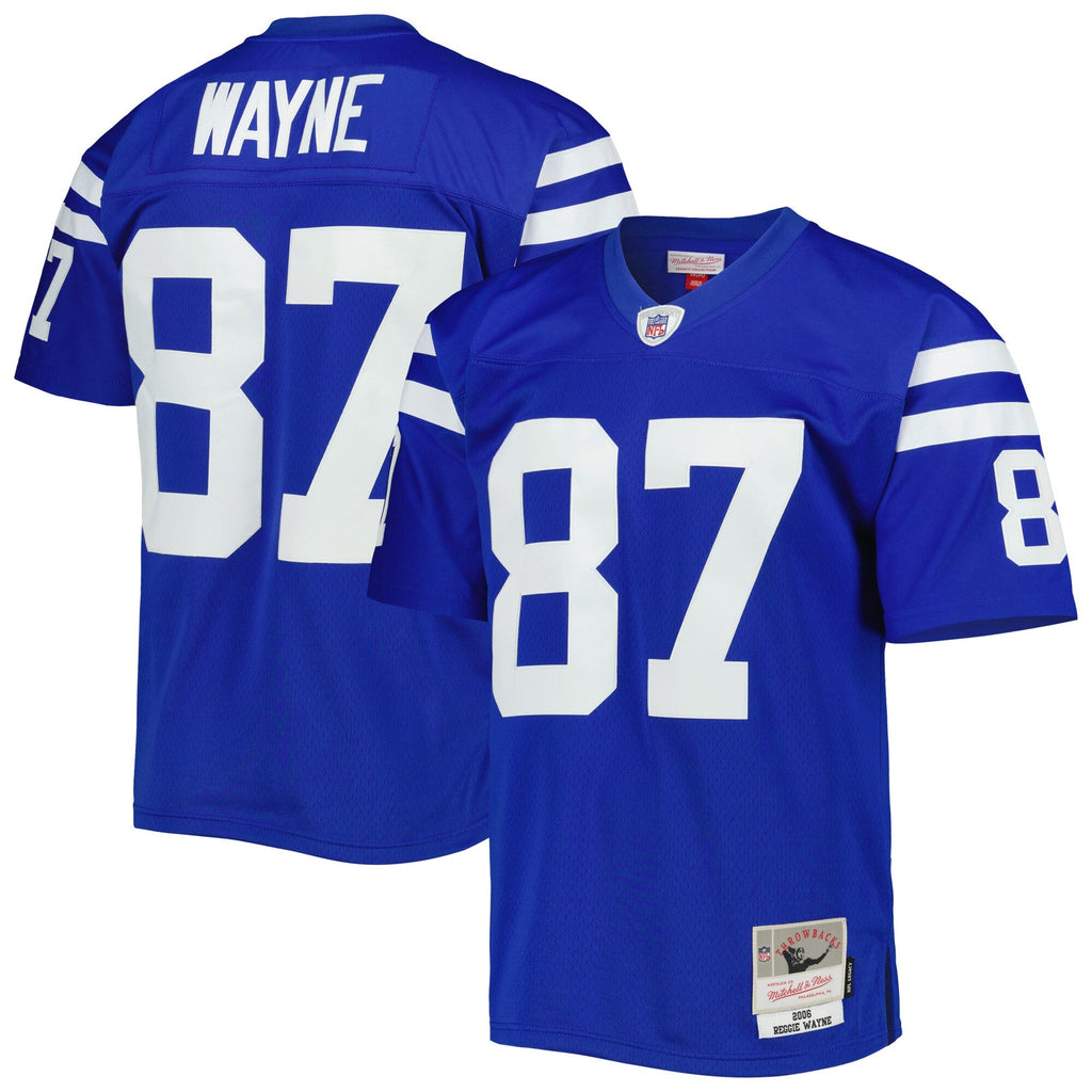 Indianapolis Colts Reggie Wayne Royal Legacy Replica Football Jersey