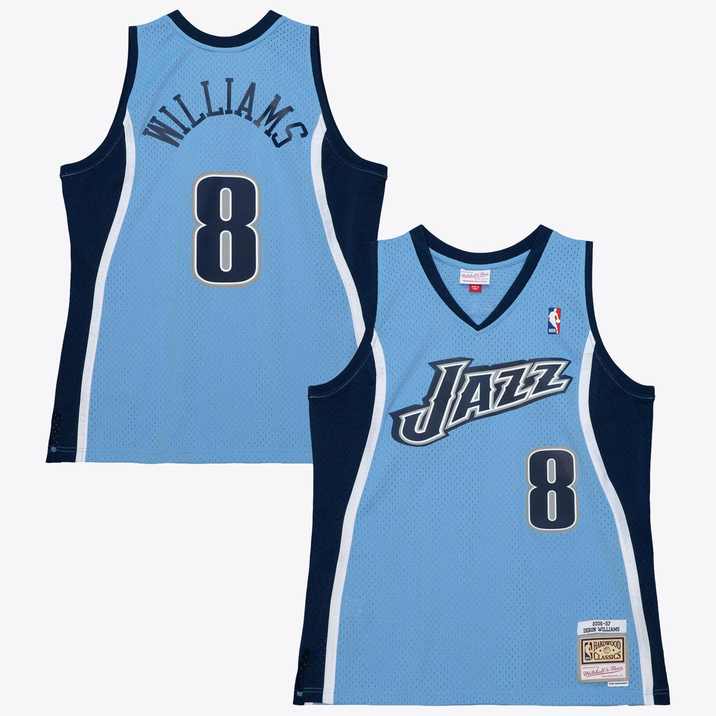 Utah Jazz Deron Williams 2006 Alternate Jersey - Columbia Blue