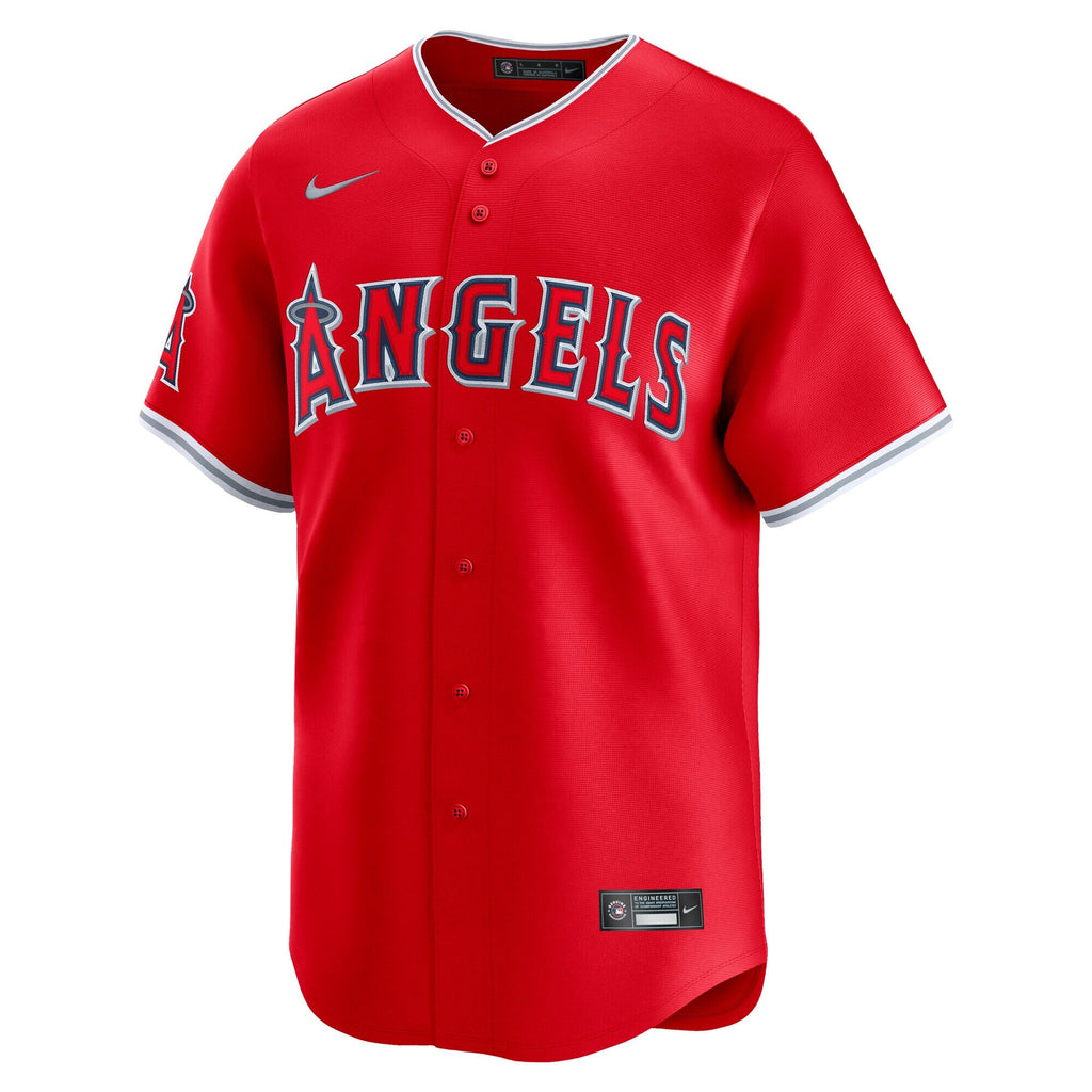 Los Angeles Angels Red Alternate Limited Baseball Jersey