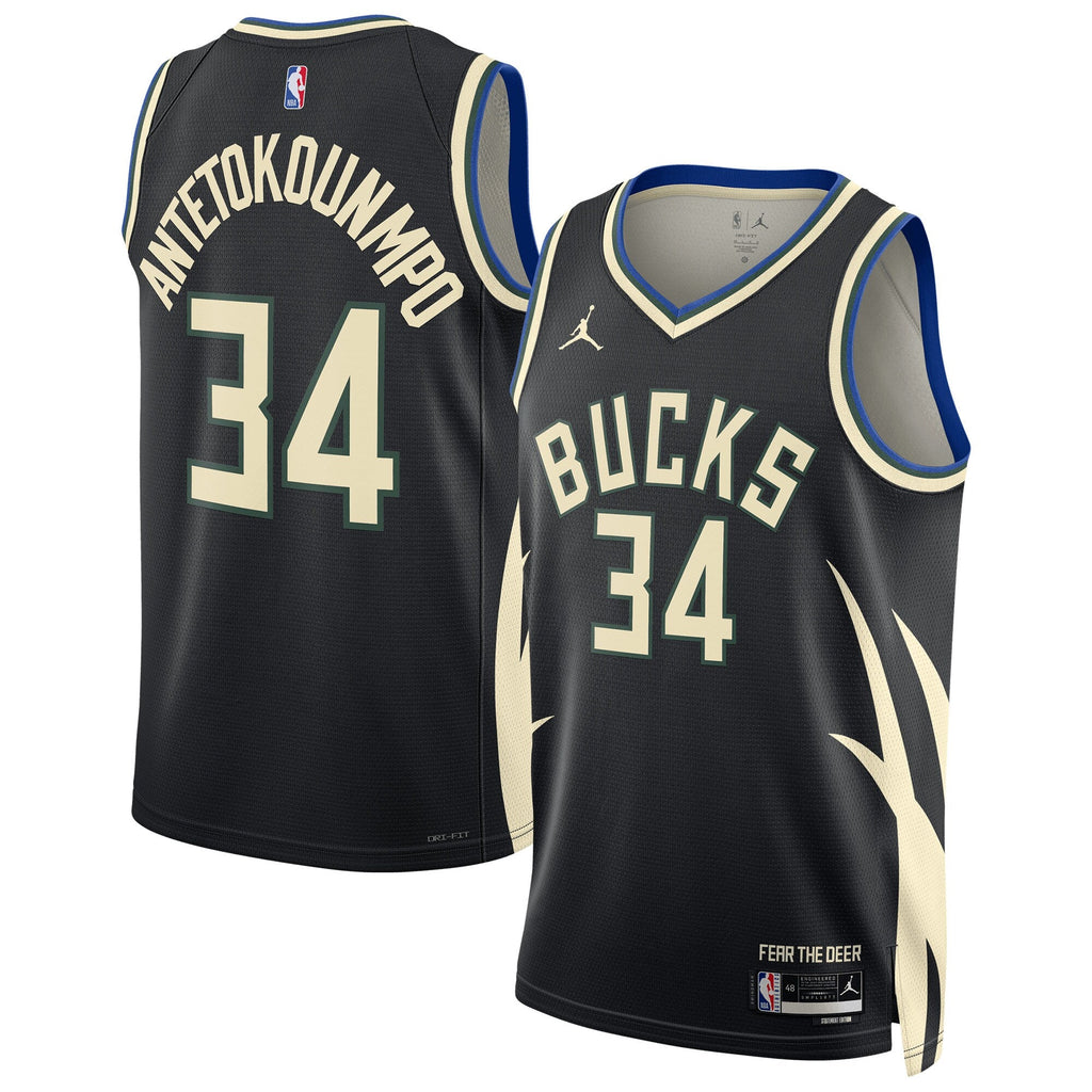 Milwaukee Bucks Giannis Antetokounmpo Dri-FIT NBA Swingman Jersey