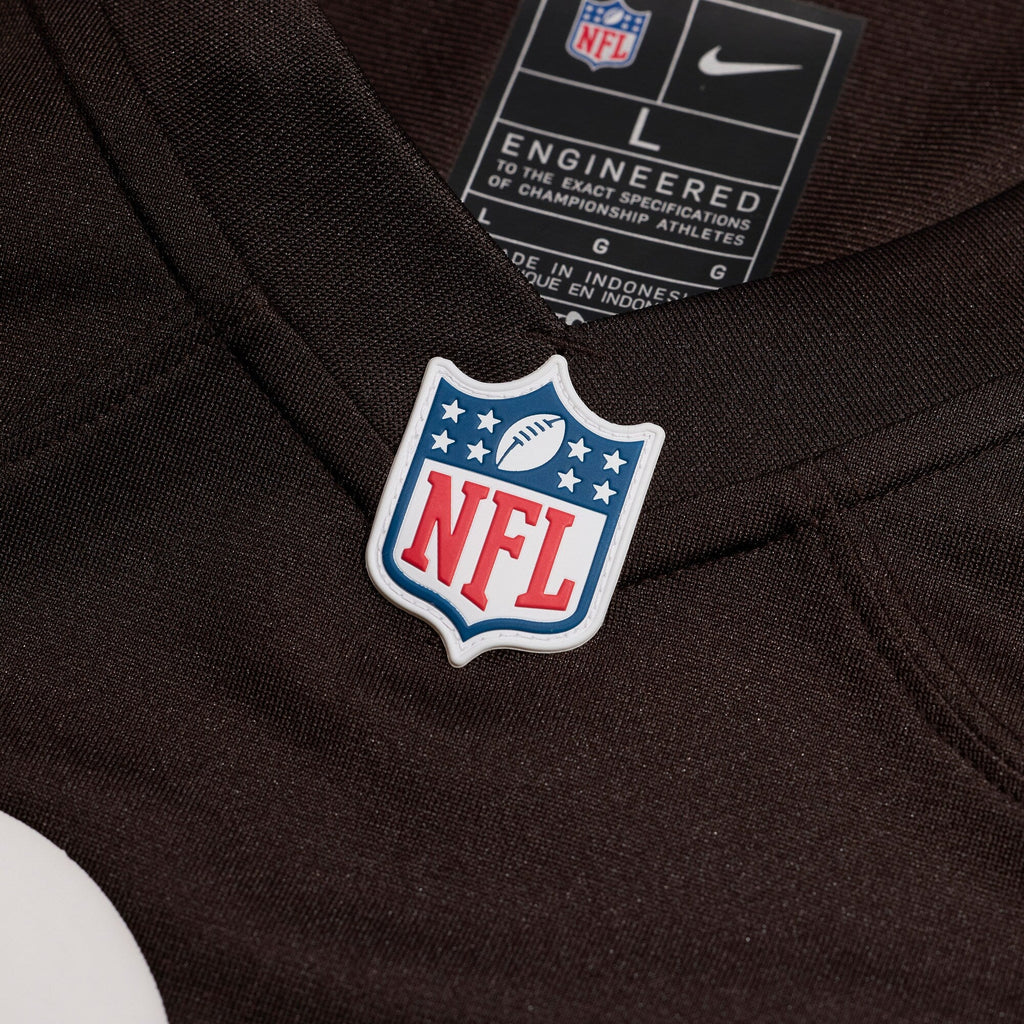 Cleveland Browns Austin Barber Brown Team Game Football Jersey