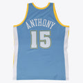 Denver Nuggets Carmelo Anthony 2003-04 Hardwood Classics Road Swingman Jersey - Blue