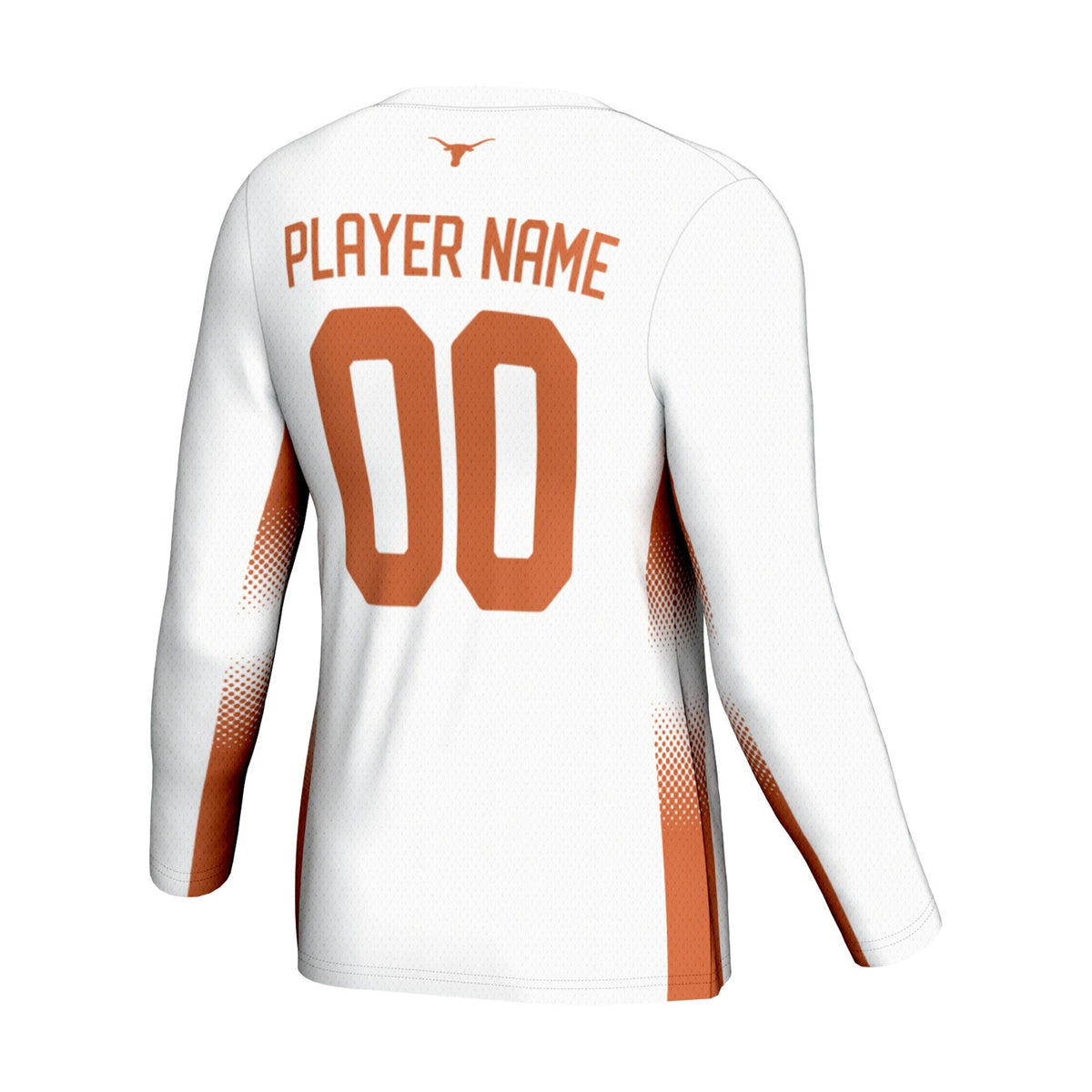 Texas Longhorns NIL Lightweight Volleyball Jersey - White