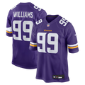 Minnesota Vikings Elijah Williams Purple Team Game Football Jersey