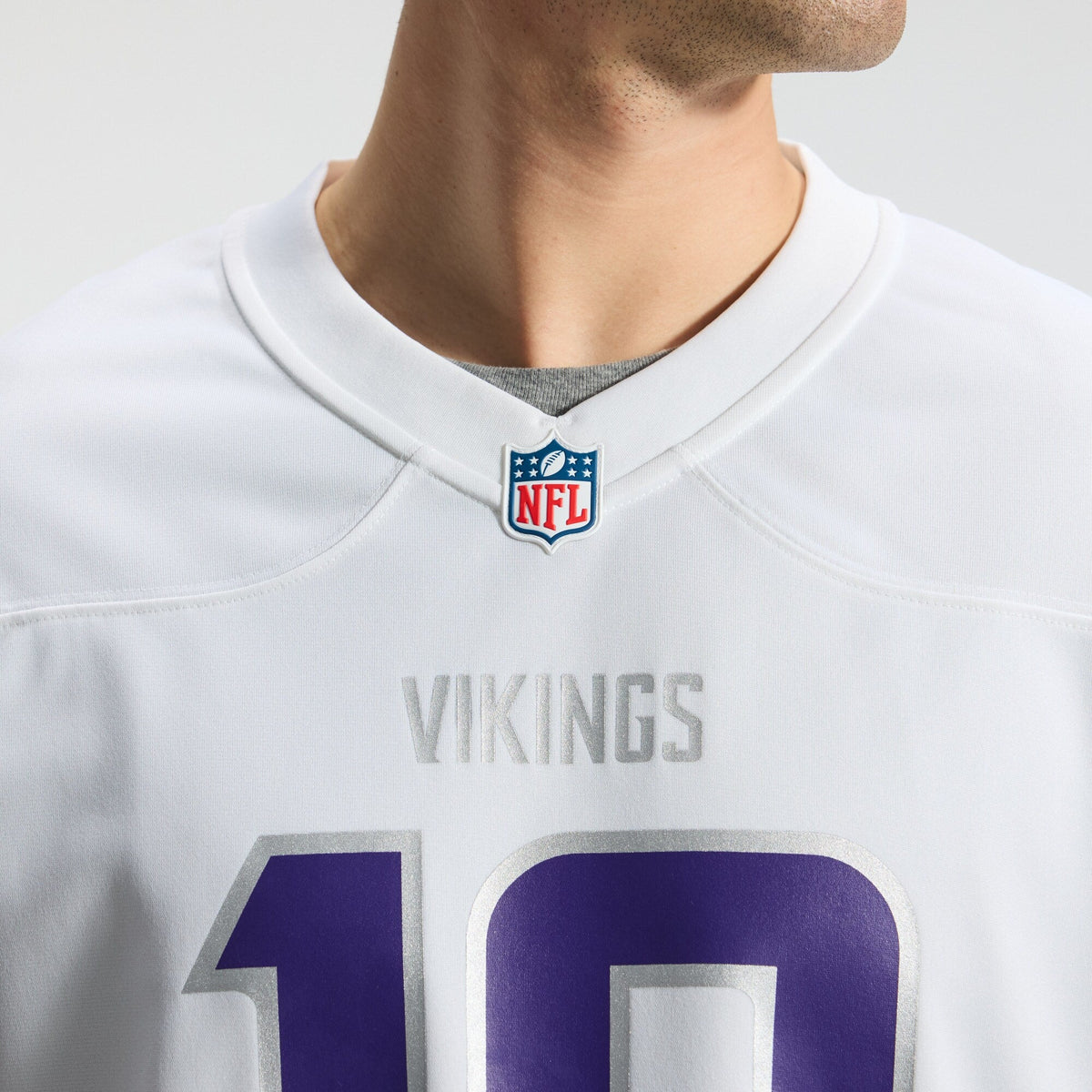 Minnesota Vikings Justin Jefferson White Alternate Game Player Football Jersey