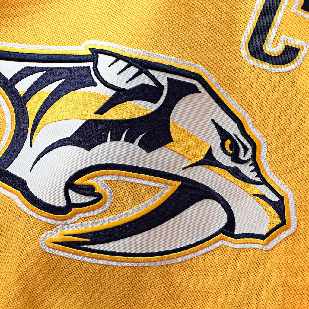 Nashville Predators Gold Home Premium Custom Jersey