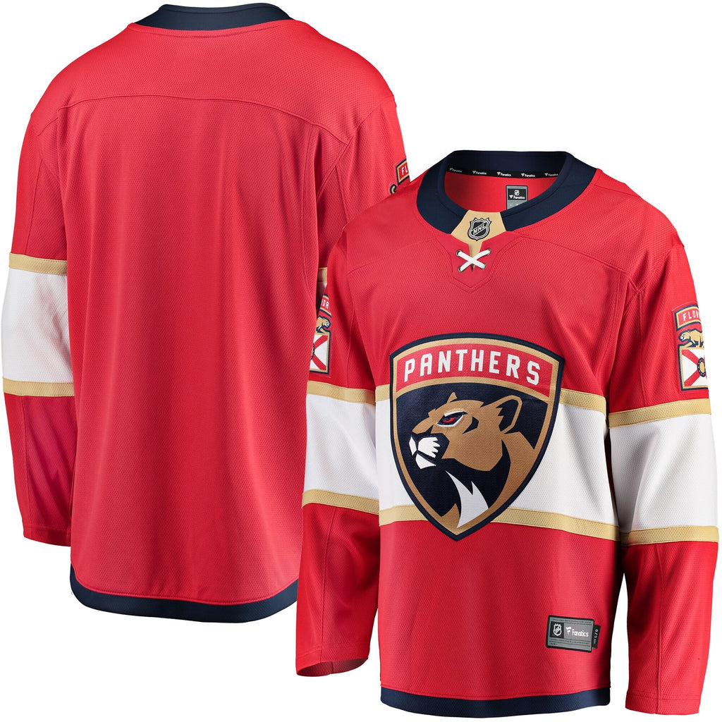 Florida Panthers Red Breakaway Home Hockey Jersey