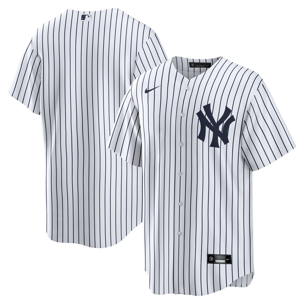 New York Yankees White Home Big & Tall Replica Baseball Jersey