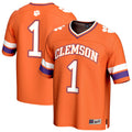 #1 Orange Clemson Tigers Lightweight Collegiate Football Fashion Jersey