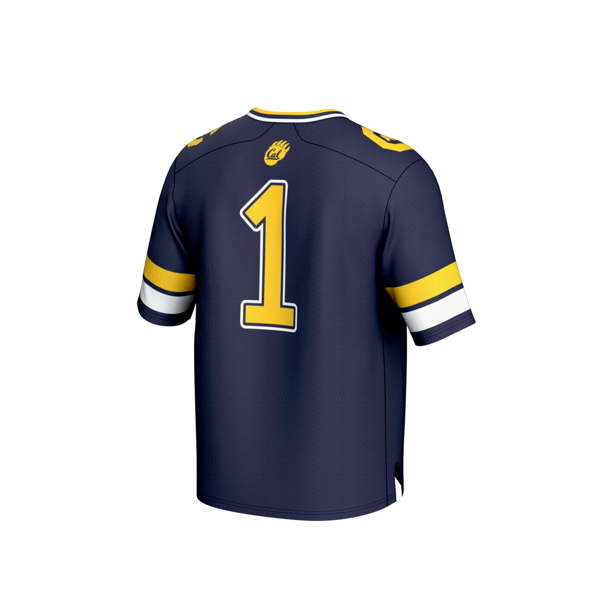 #1 Navy Cal Bears Collegiate Football Fashion Jersey