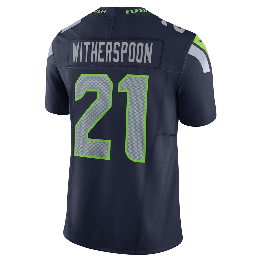 Seattle Seahawks Devon Witherspoon Navy Vapor F.U.S.E. Limited Football Jersey