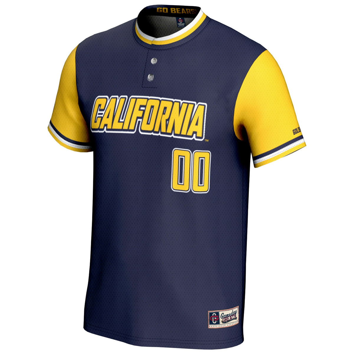 Cal Bears NIL Pick-A-Player Lightweight Softball Jersey - Navy