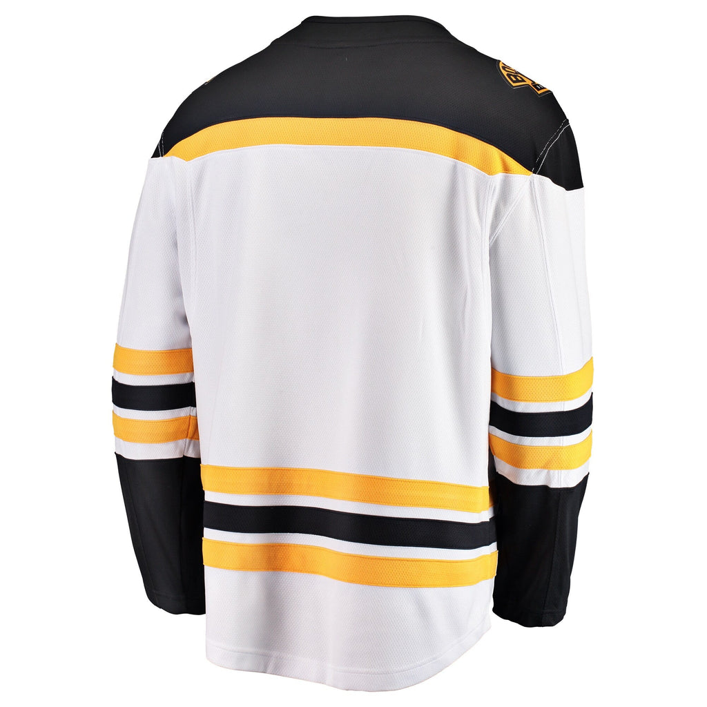 Boston Bruins White Breakaway Away Hockey Jersey