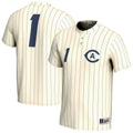 White UC Davis Aggies Lightweight Collegiate Baseball Fashion Jersey