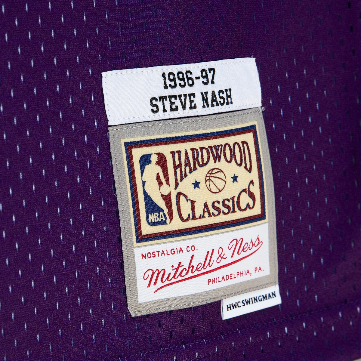 Phoenix Suns Steve Nash 1996 Swingman Jersey - Purple