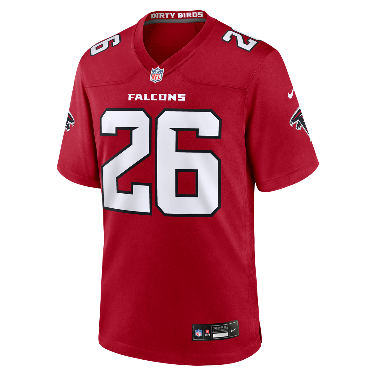 Atlanta Falcons CJ Henderson Red Team Game Football Jersey