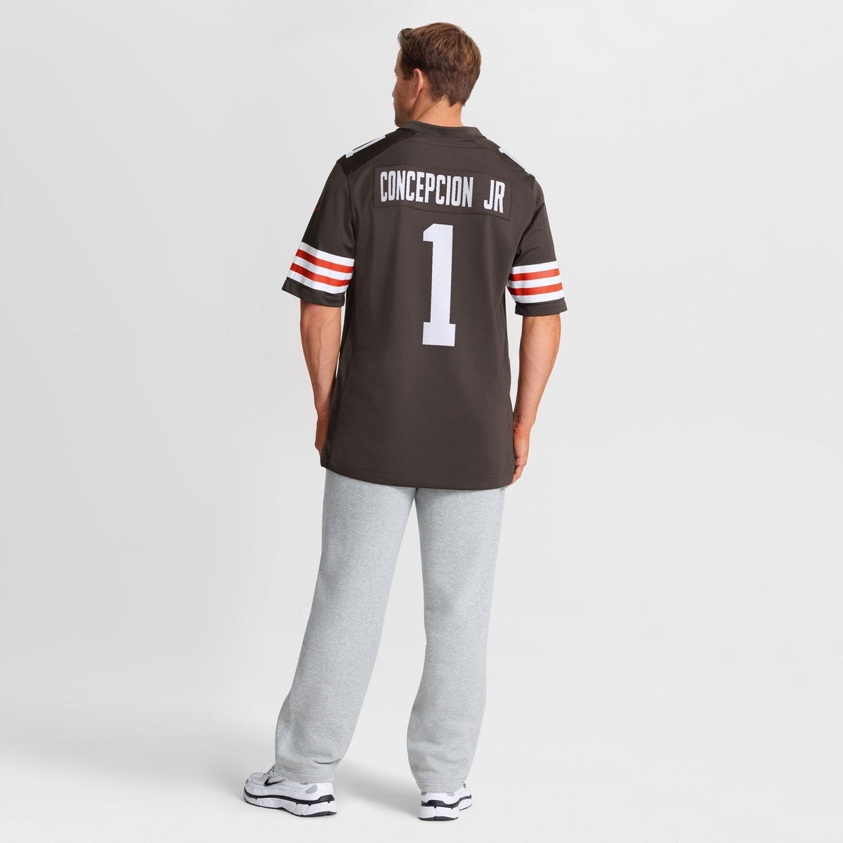 Cleveland Browns KC Concepcion Brown 2026 NFL Draft First Round Pick No. 24 Team Game Football Jersey