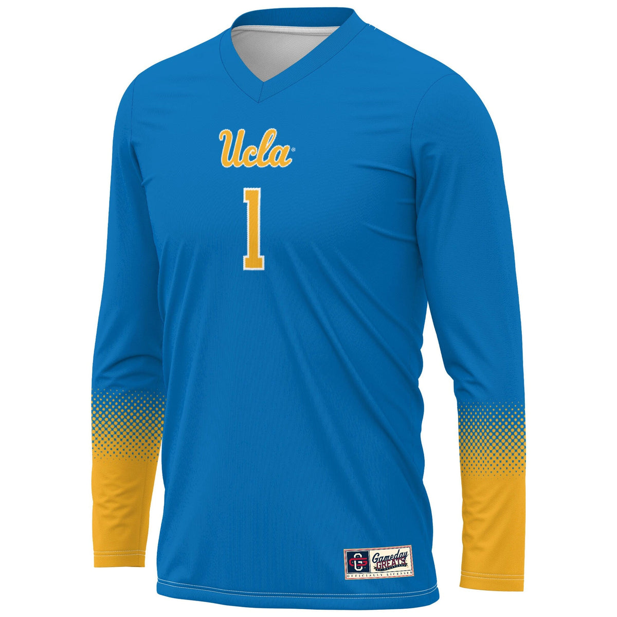 #1 UCLA Bruins Lightweight Volleyball Jersey - Royal