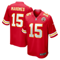 Kansas City Chiefs Patrick Mahomes Red Game Football Jersey