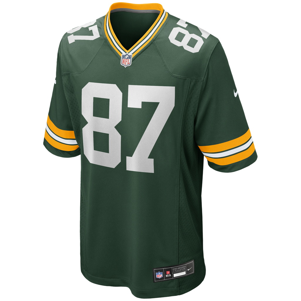 Green Bay Packers Willie Davis Green Game Retired Player Football Jersey