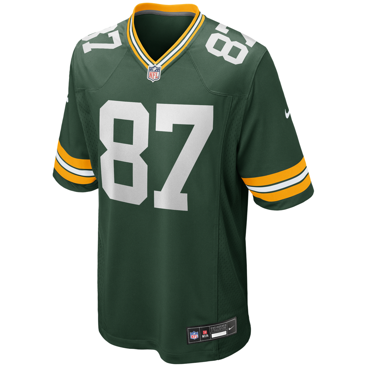 Green Bay Packers Willie Davis Green Game Retired Player Football Jersey
