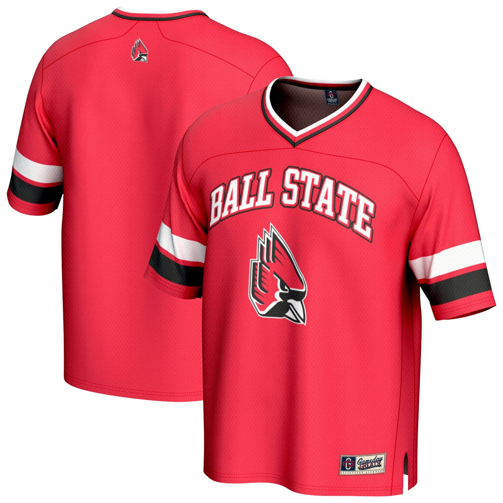Ball State Cardinals Spirit Football Jersey - Cardinal