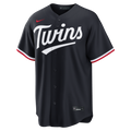 Minnesota Twins Navy Alternate Replica Baseball Jersey