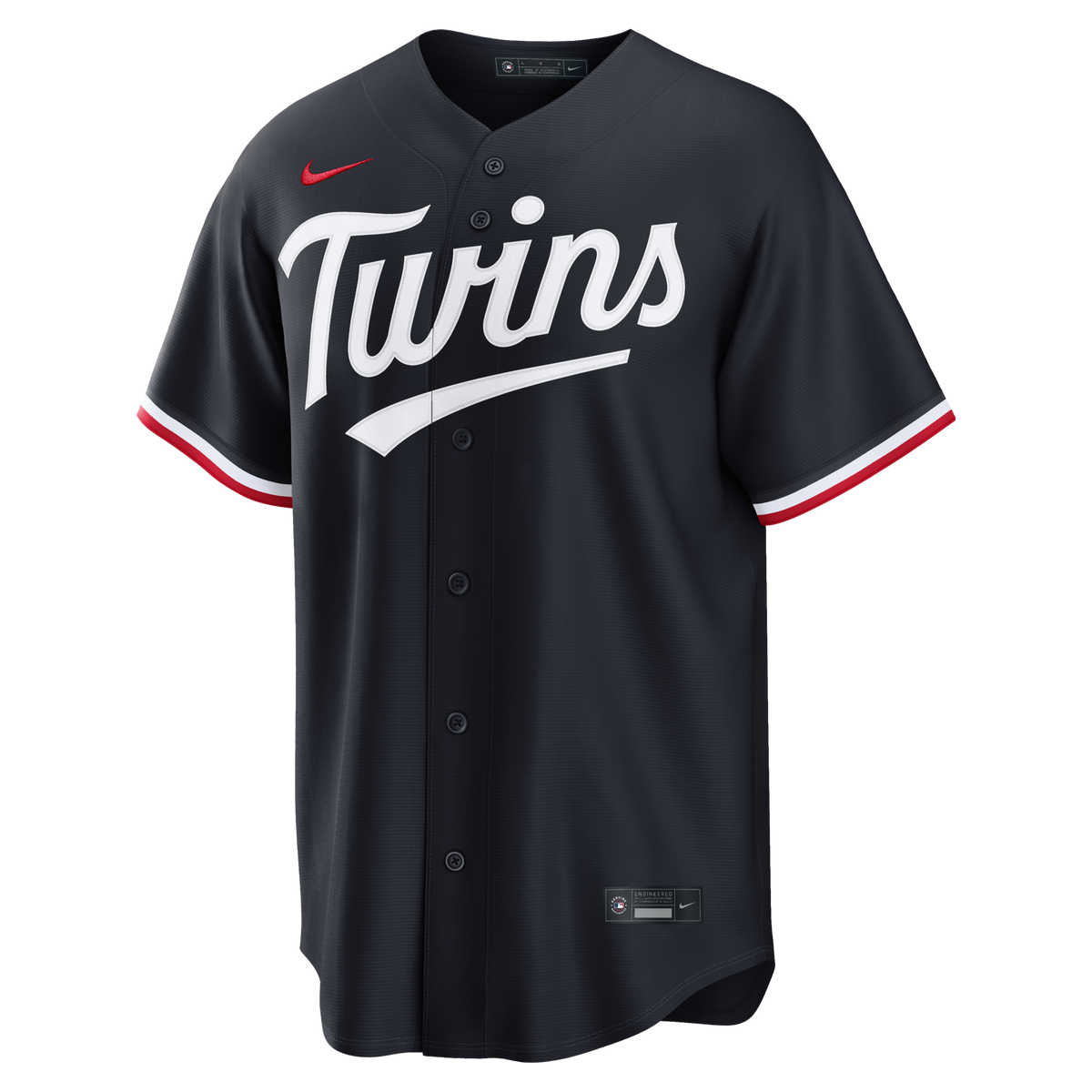 Minnesota Twins Navy Alternate Replica Baseball Jersey