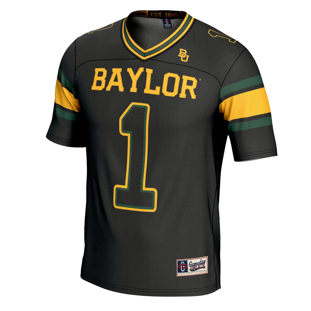 #1 Baylor Bears Football Jersey - Black