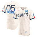 Los Angeles Dodgers Freddie Freeman Cream City Connect Sponsor Patch Baseball Jersey
