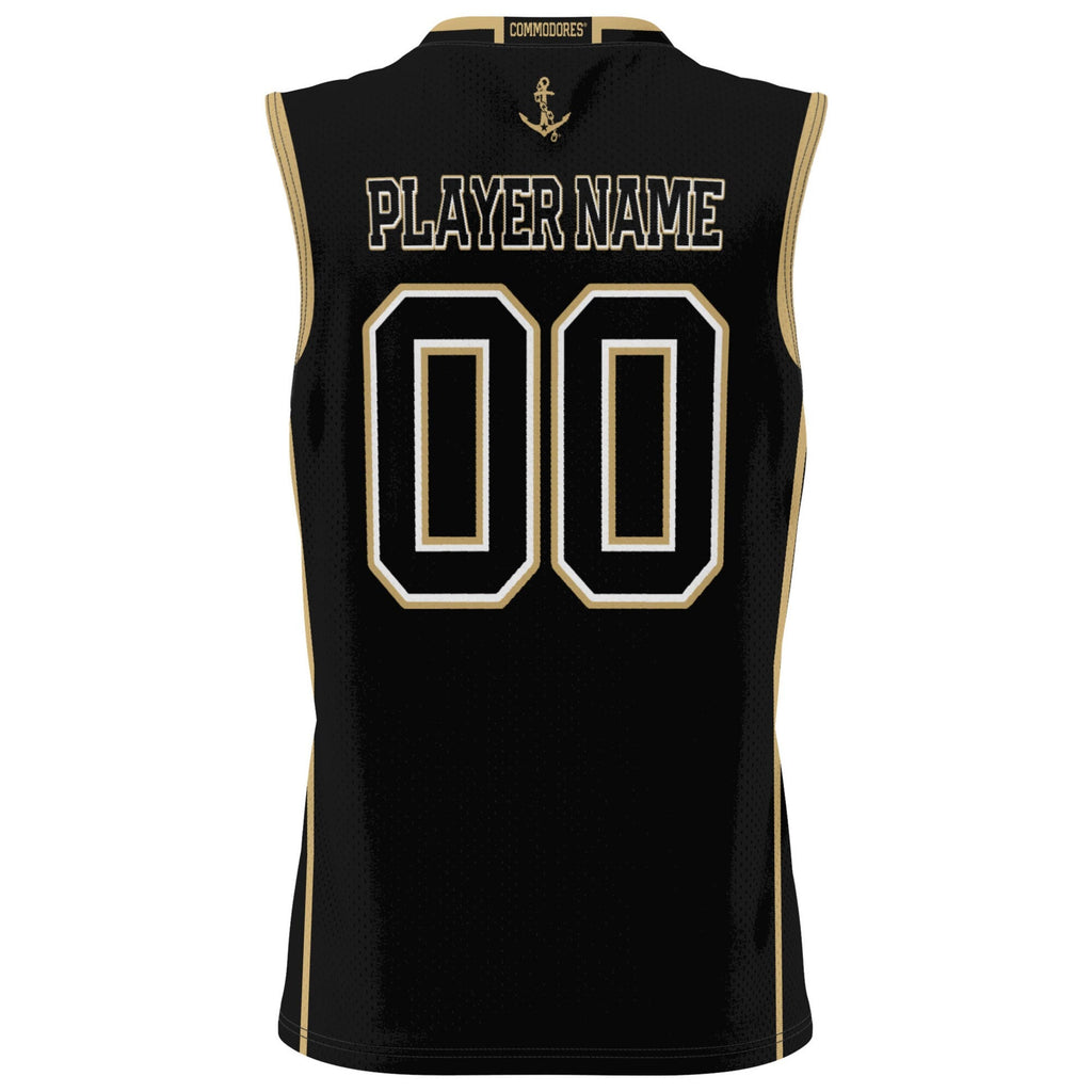 Vanderbilt Commodores NIL Pick-A-Player Basketball Jersey - Black
