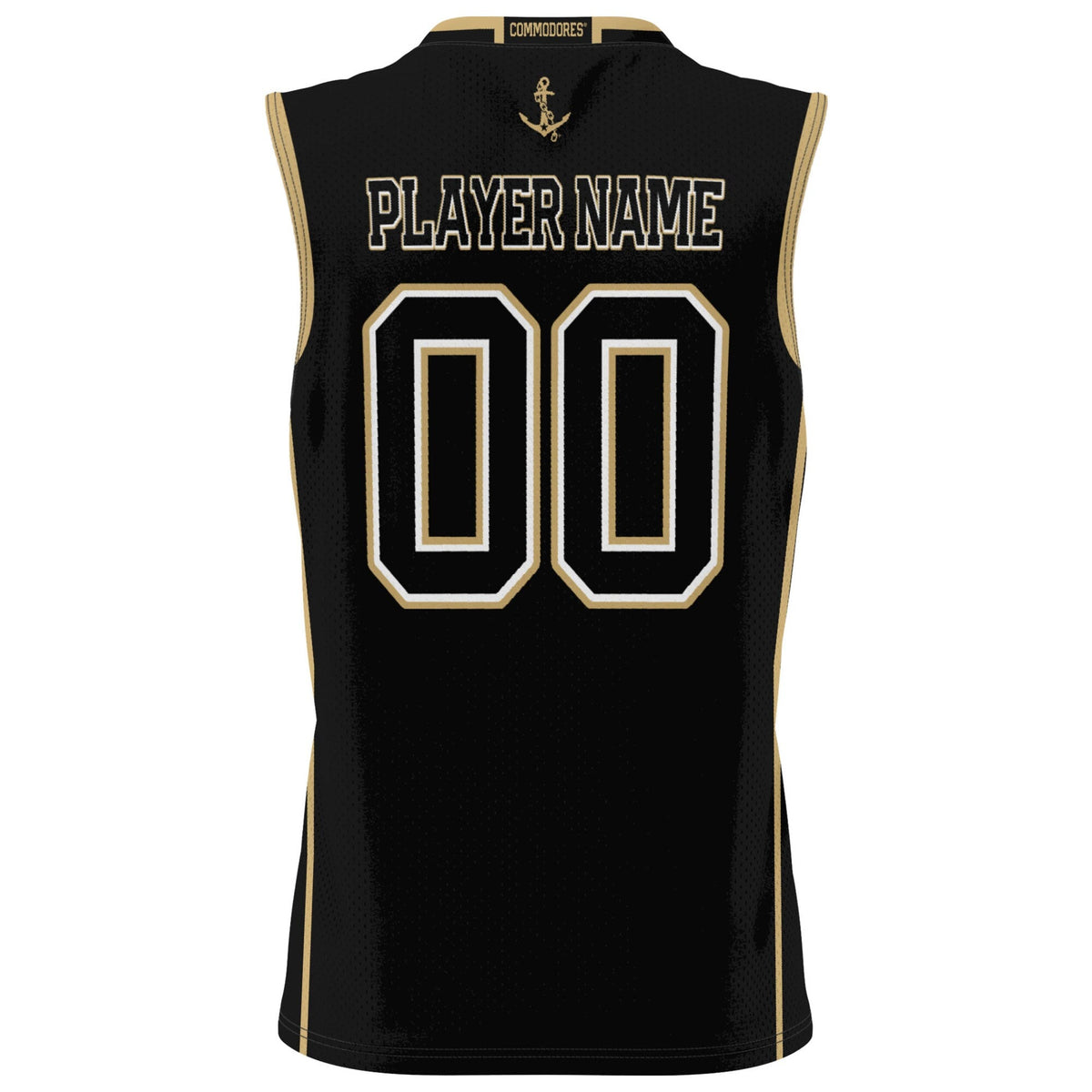 Vanderbilt Commodores NIL Pick-A-Player Basketball Jersey - Black