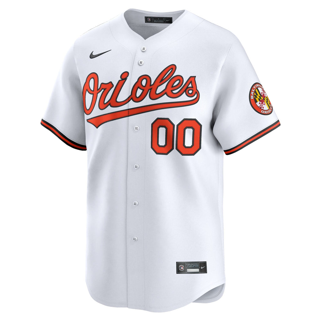 Baltimore Orioles White Home Limited Pick-A-Player Retired Roster Baseball Jersey