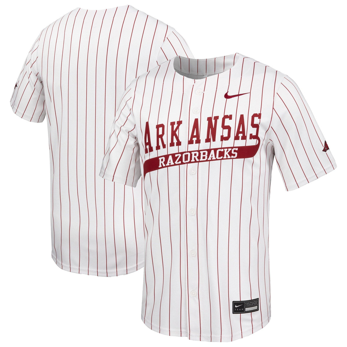 White Arkansas Razorbacks Limited Baseball Jersey
