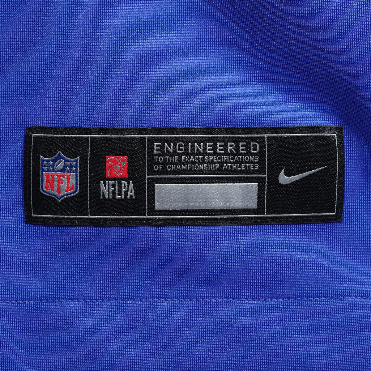 Los Angeles Chargers Royal Alternate Custom Game Football Jersey