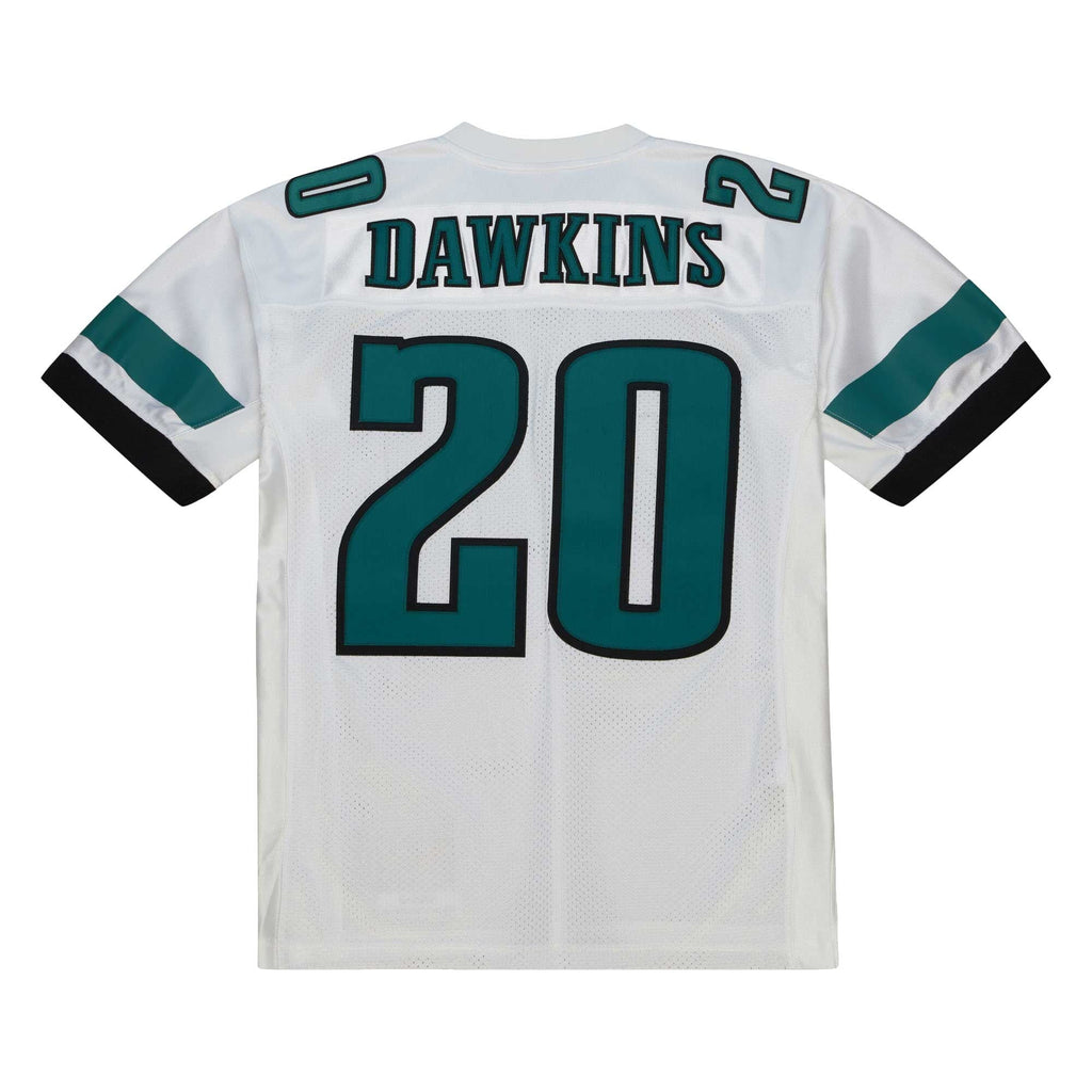 Philadelphia Eagles 1996 Brian Dawkins White Throwback Retired Player Football Jersey