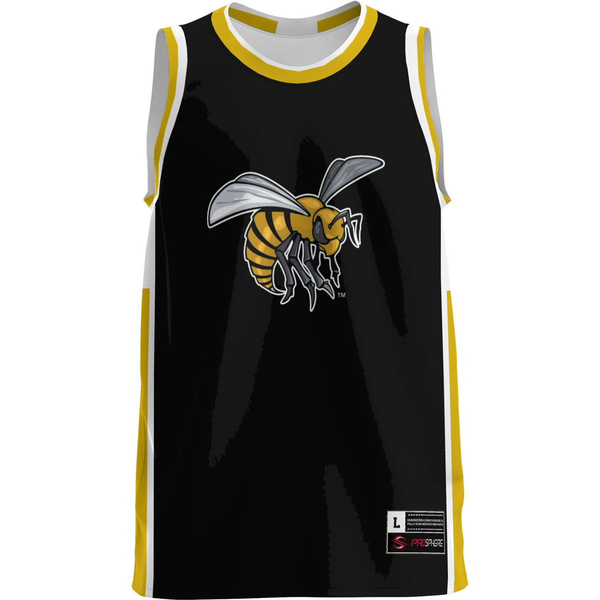 Alabama State Hornets Lightweight Basketball Jersey - Gold