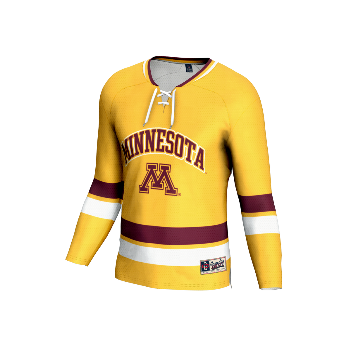 Minnesota Golden Gophers Lightweight Hockey Fashion Jersey - Gold