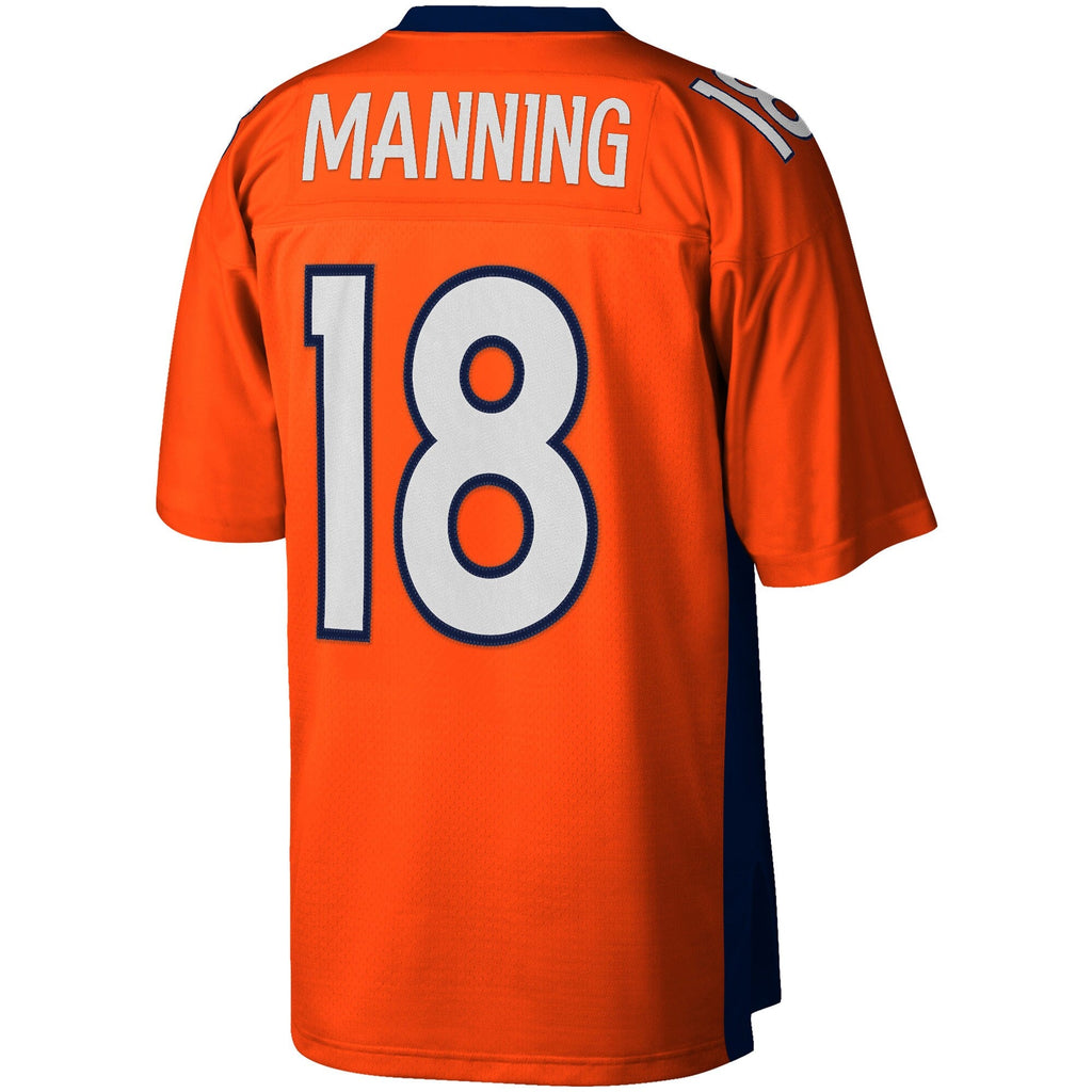 Denver Broncos Peyton Manning Orange Big & Tall 2015 Retired Player Replica Football Jersey