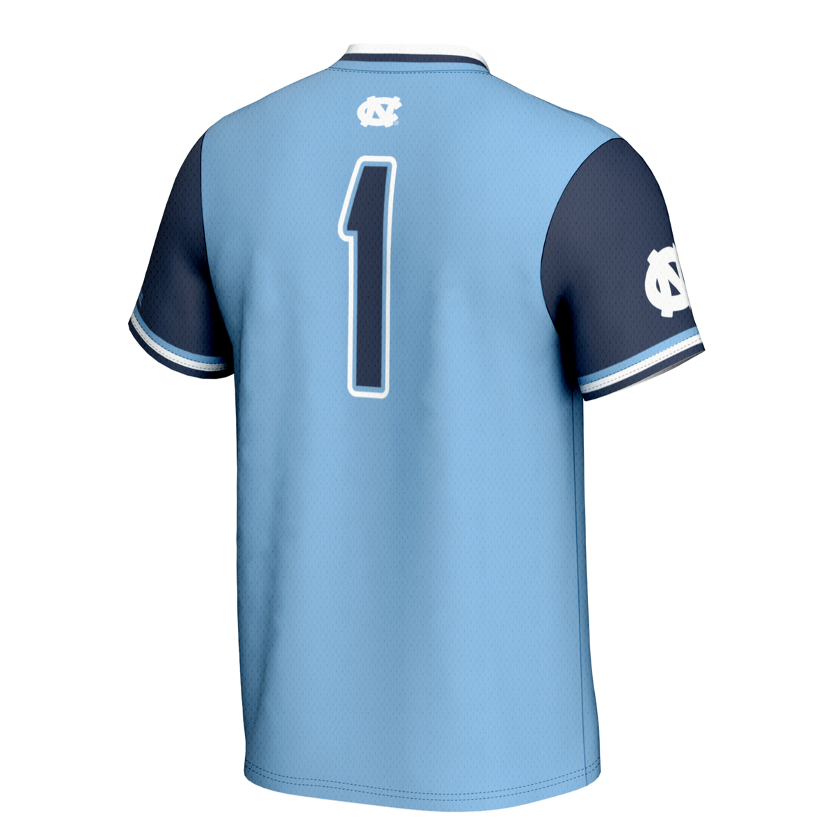 #1 Carolina Blue North Carolina Tar Heels Lightweight Softball Jersey