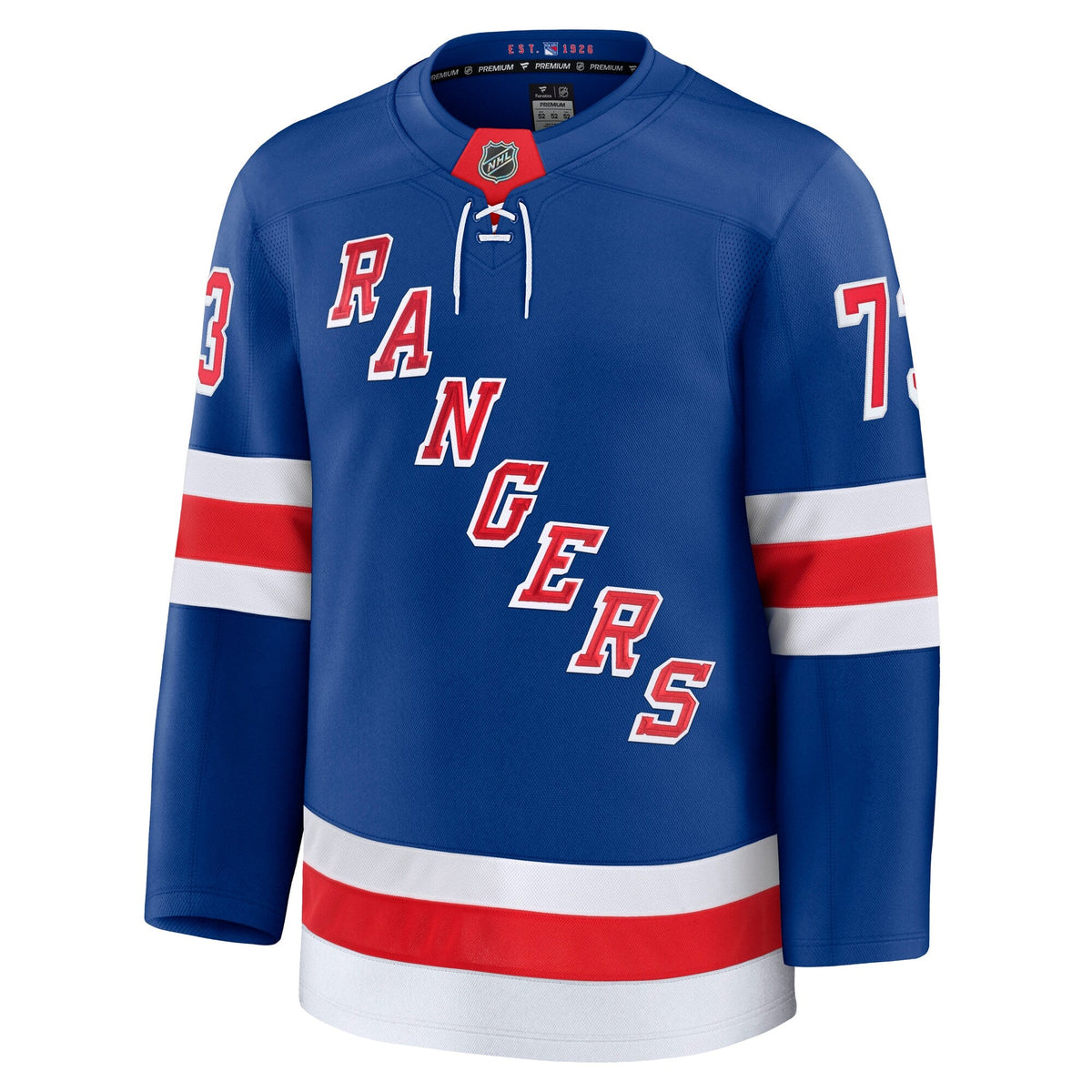 New York Rangers Matt Rempe Blue Home Premium Jersey