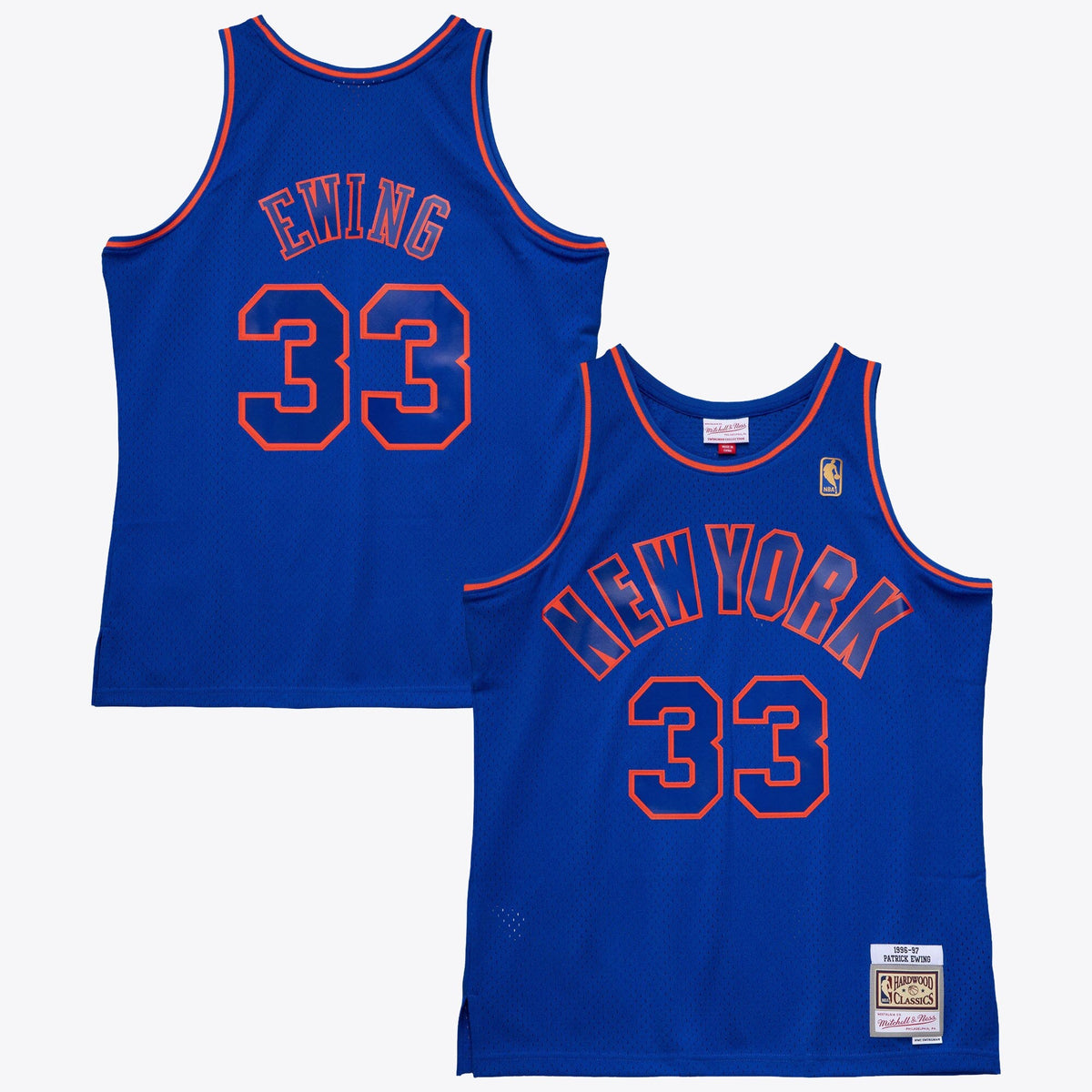 New York Knicks Patrick Ewing 1996 Swingman Jersey - Royal Blue