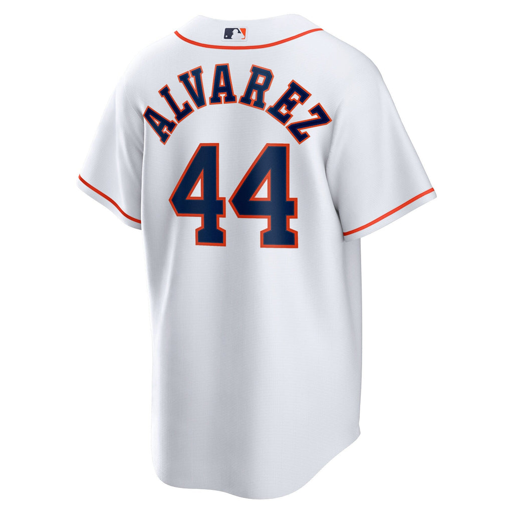 Houston Astros Yordan Álvarez White Home Replica Player Baseball Jersey